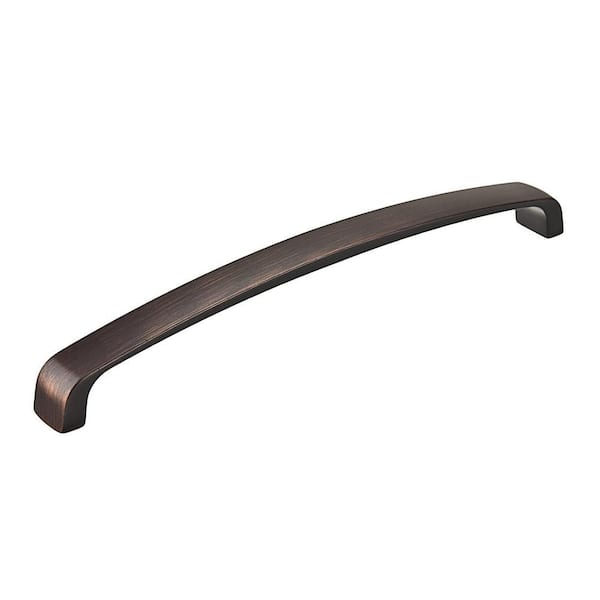 Richelieu Hardware Woburn Collection 7 9/16 in. (192 mm) Brushed Oil-Rubbed Bronze Modern Cabinet Bar Pull