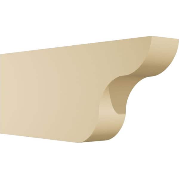 Ekena Millwork Standard Carmel 3 in. W x 8 in. H x 20 in. D Signature Urethane Rafter Tail Outlooker