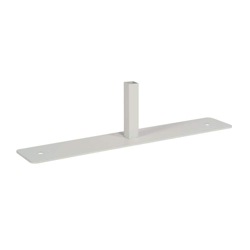 Davidson White Vinyl 5.5-ft Wide Portable Event Fence Kit