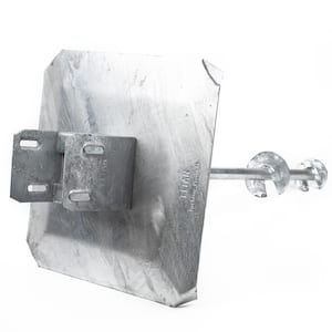 6 in. x 6 in. to 24 in. Steel Deck Foot Anchor