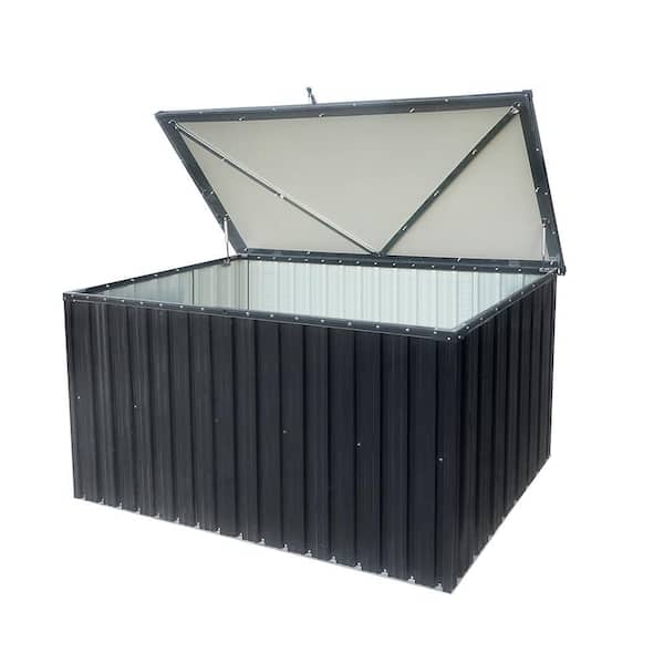 6 ft. W x 3 ft. D Metal Shed with Single Door (18 sq. ft. )