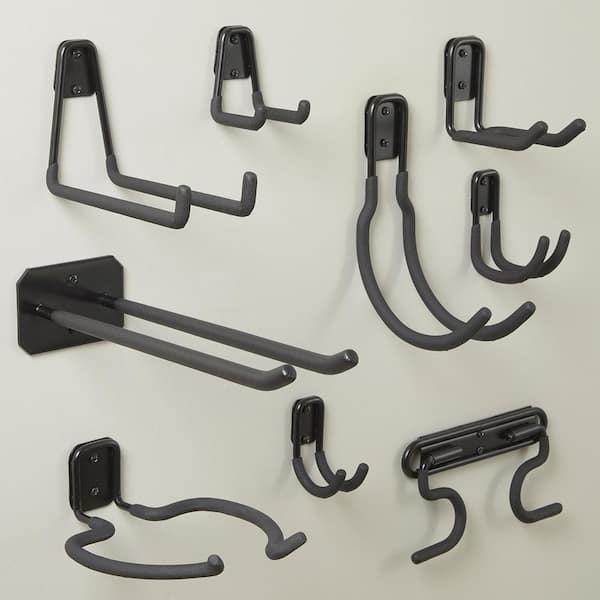 2 Piece Heavy Duty Adjustable Wall Hooks Storage SUPER STRONG 100 lbs 