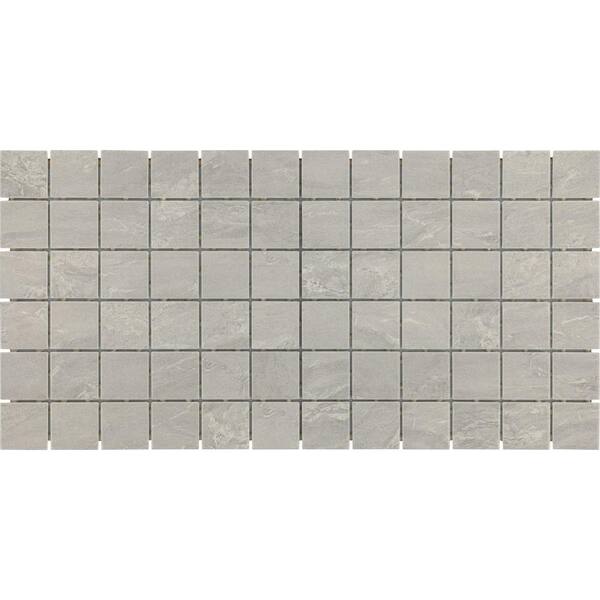 Daltile Bryne Mist 12 in. x 24 in. Glazed Ceramic Mosaic Tile (24 sq. ft./case)