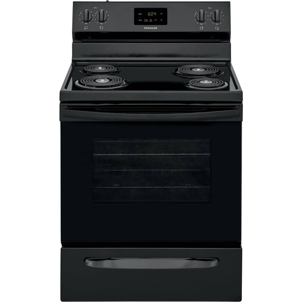 30 in. 5.3 cu. ft. Electric Range with Manual Clean in Black price history on PriceWatchPro