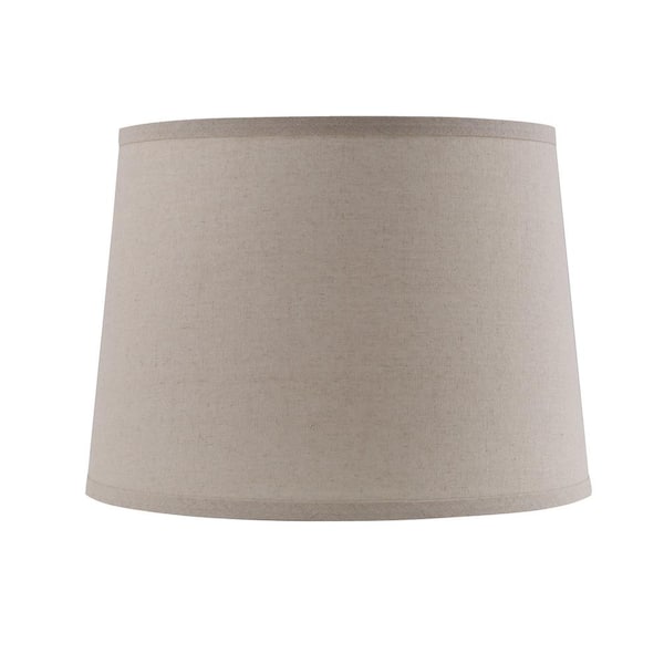 Aspen Creative Corporation 14 in. x 10 in. Beige Hardback Empire Lamp Shade