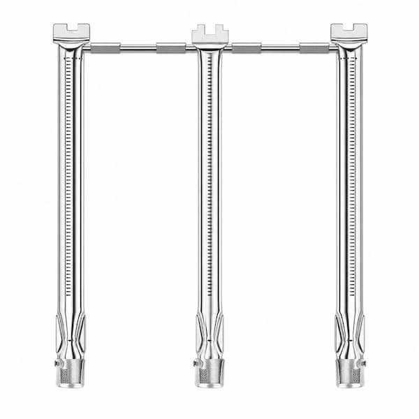 Weber Spirit 300 and Spirit II 310 Grill Burner Replacement, 18 In. 304 Stainless Steel, Replaces Weber