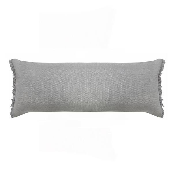 grey fluffy throw pillows