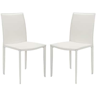 white dining chairs