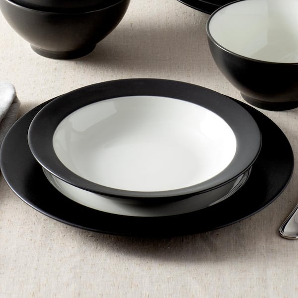 Noritake Colorwave 24-Pc. Dinnerware Set, Service for 4 - Graphite