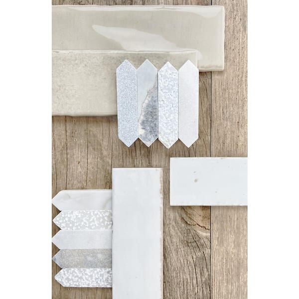 Daltile Natural Oasis Flatlay Assorted Kit 8 in. x 8 in. Mixed Floor and Wall Tile Samples