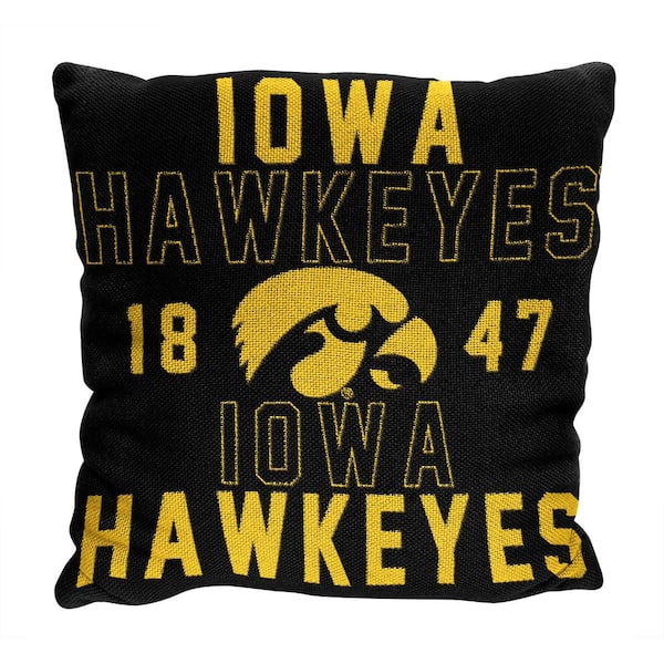 THE NORTHWEST GROUP NCAA Iowa Stacked Pillow