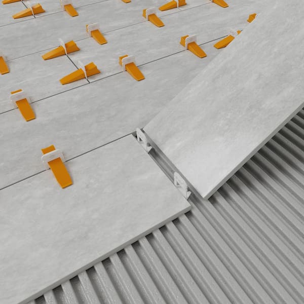 Xtreme White 1/16 in. Clip, Part A of 2-Part Tile Leveling System 1,000-Pack