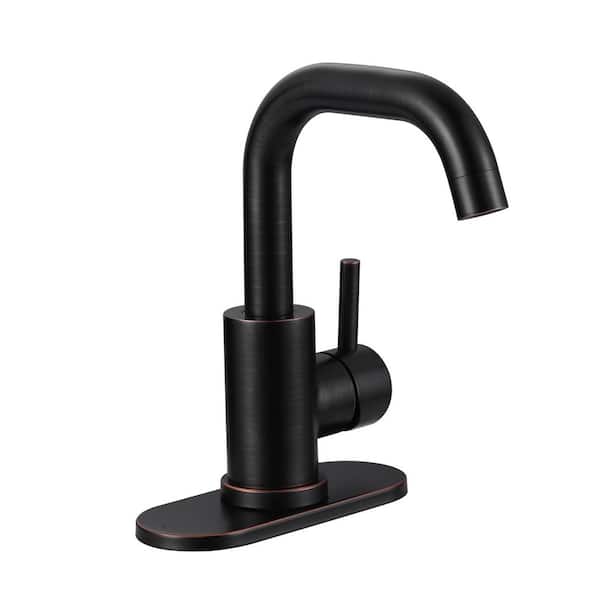 Single Handle Bar Faucet-360° Swivel for Prep Sink or Wet Bar in Oil Rubbed Bronze