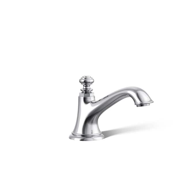 KOHLER Artifacts 5.375 in. Bathroom Sink Spout with Bell Design in Polished Chrome