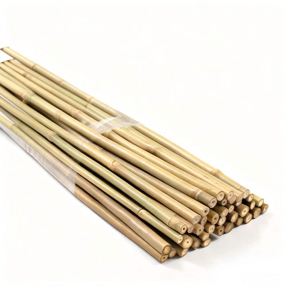 4 ft. Natural Bamboo Garden Plant Stakes for Tomato, Beans, Vegetable and Climbing Plants, Brown (25-Pack) price history on PriceWatchPro