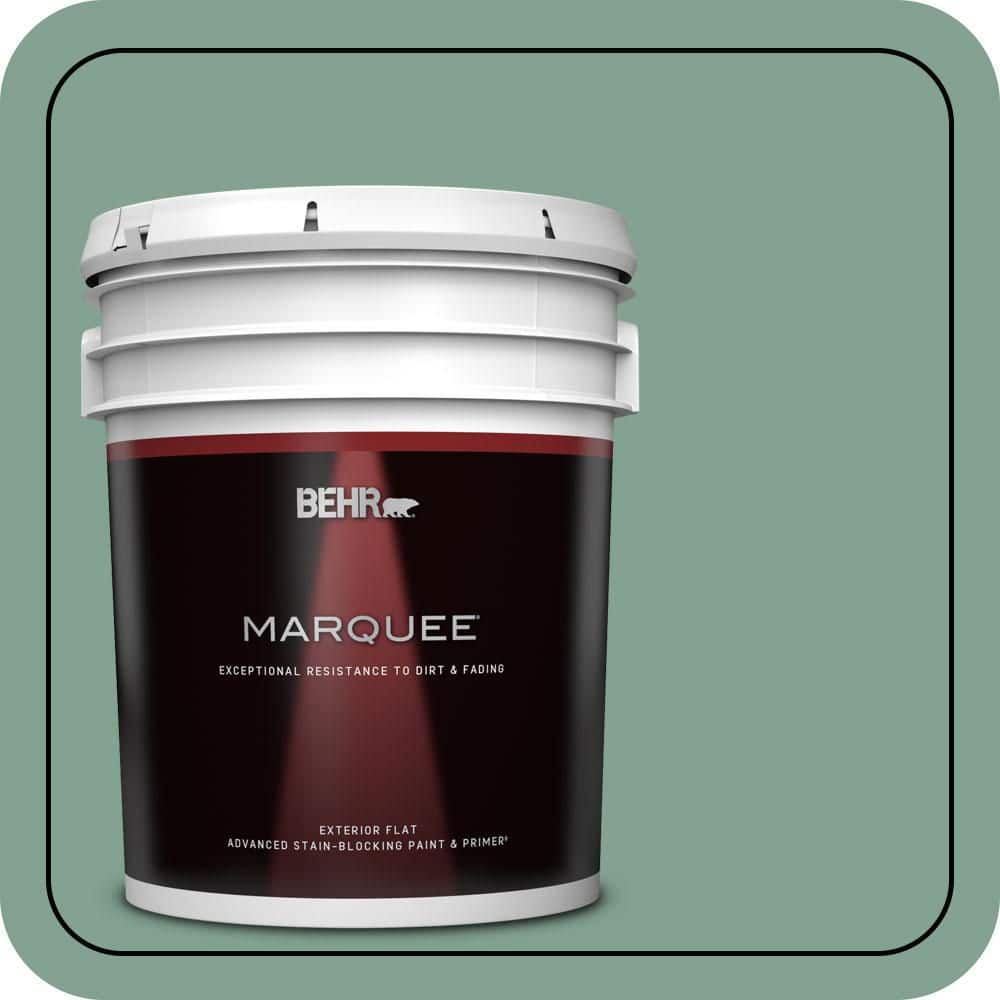 5 gal. #MQ6-11 Mossy Bench Flat Exterior Paint & Primer price history on PriceWatchPro