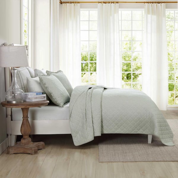 Amazon.com: Laura Ashley Home - Cotton Ruffled Bedskirt