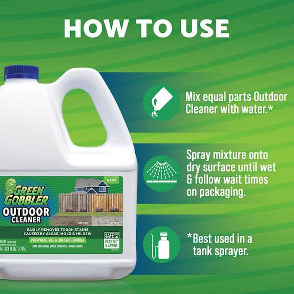 Green Gobbler 1 Gal. Outdoor Multi-Surface Cleaner Concentrate