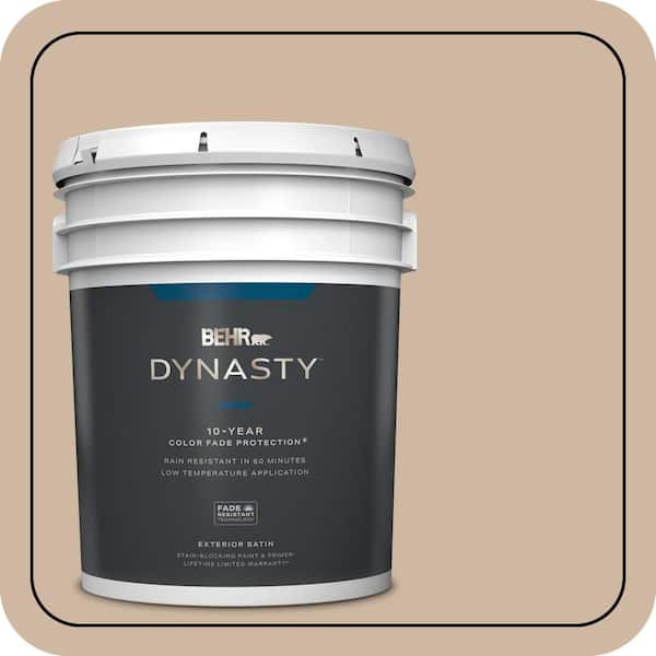 BEHR DYNASTY 5 gal. #N240-3 Sonoran Desert Satin Enamel Exterior Stain-Blocking Paint & Primer