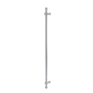 Retro Dot Collection 18 in. Center-to-Center Beaded Refrigerator Pull in Polished Chrome