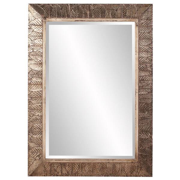 Unbranded Elrond Silver Leaf Mirror