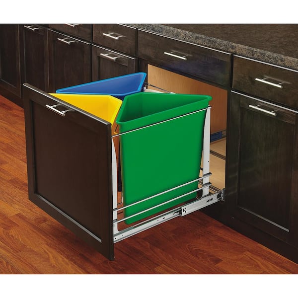 Waste or Recycle Bins - Crystal Cabinets