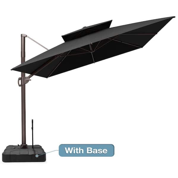 11 ft patio umbrella cover Patio Umbrella Replacement Canopy 11ft 8 Ribs UV Protective Market Table