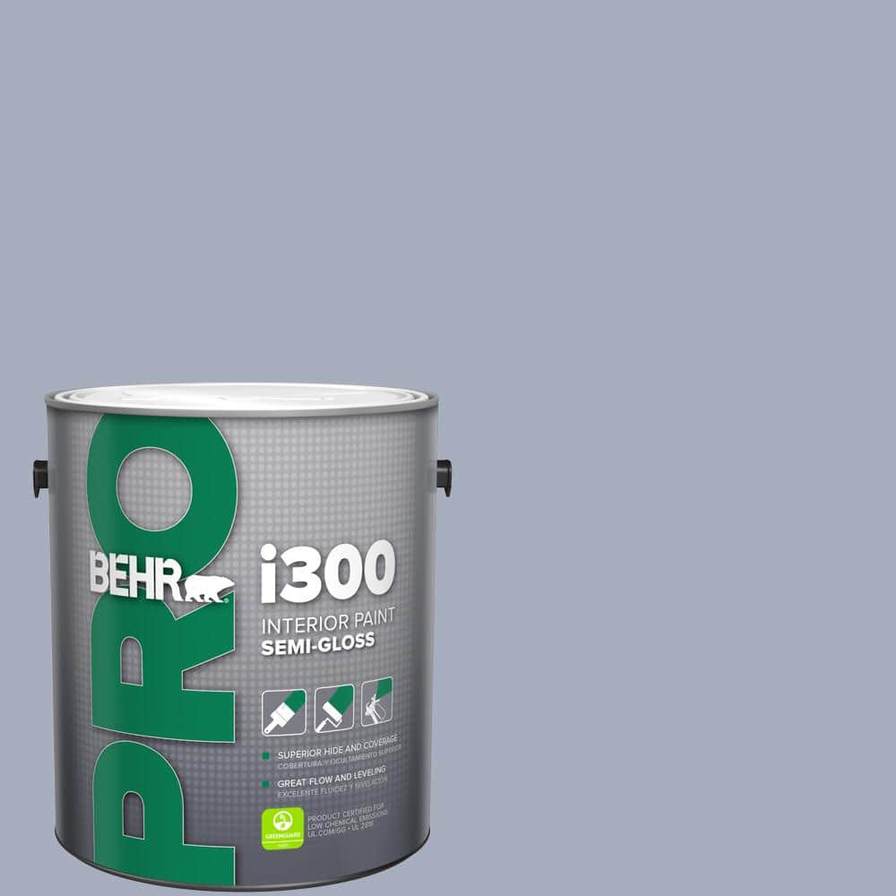 1 gal. #ICC-55 Hydrangea Blossom Semi-Gloss Interior Paint price history on PriceWatchPro
