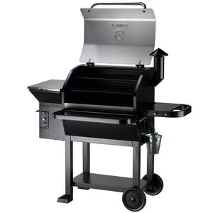 1060 sq. in. Pellet Grill and Smoker, Stainless Steel