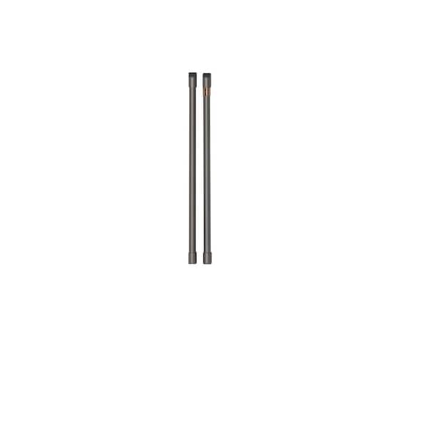 Cafe Refrigerator Handle Kit in Brushed Black