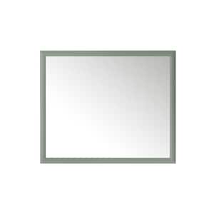 Glenbrooke 48.0 in. W x 40.0 in. H Rectangular Framed Wall Bathroom Vanity Mirror in Smokey Celadon