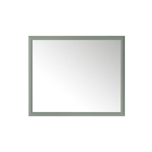 James Martin Vanities Glenbrooke 48.0 in. W x 40.0 in. H Rectangular Framed Wall Bathroom Vanity Mirror in Smokey Celadon