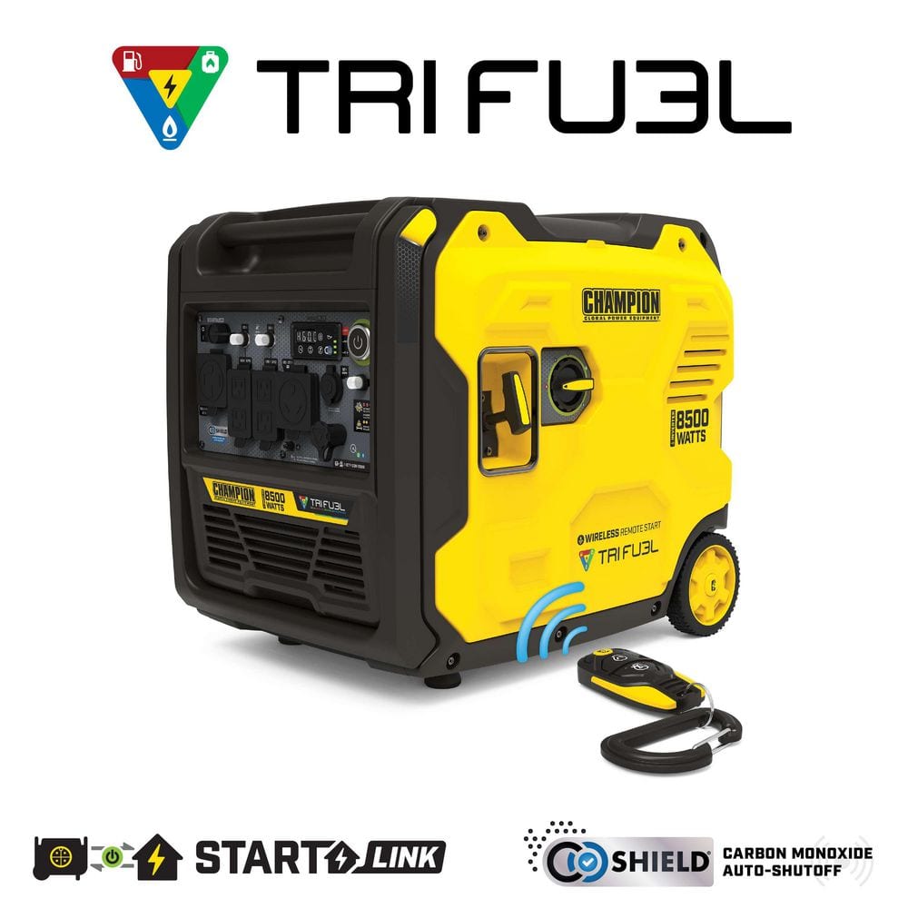6500-Watt Remote Start Tri Fuel Gasoline, Propane, Natural Gas RV Ready Inverter Generator w/ StartLINK, CO Shield price history on PriceWatchPro