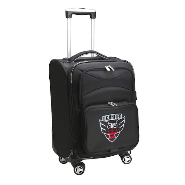 Mojo D.C. United 21 in. Carry- on Soft Sided Luggauge- Black