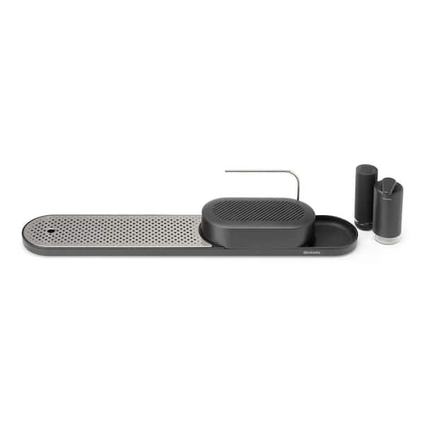 Brabantia SinkStyle Organizer With Drying Tray, Soap Dispenser