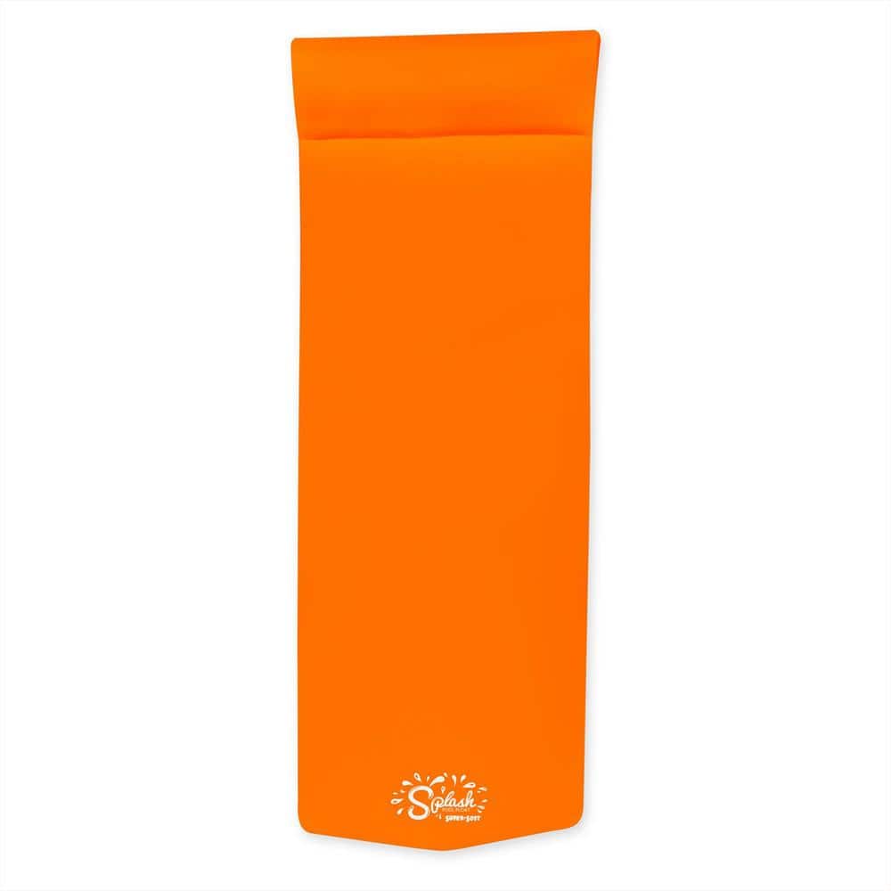 Splash 70 in. Foam Raft Lounger Swimming Pool Mat, Sunset Orange price history on PriceWatchPro