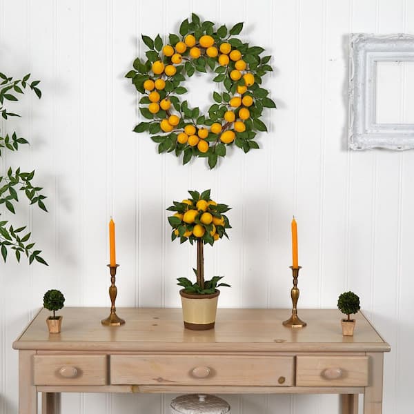 https://images.thdstatic.com/productImages/b0c99409-7753-4b38-9342-362ed9770f20/svn/yellow-nearly-natural-decorative-wreaths-4567-31_600.jpg