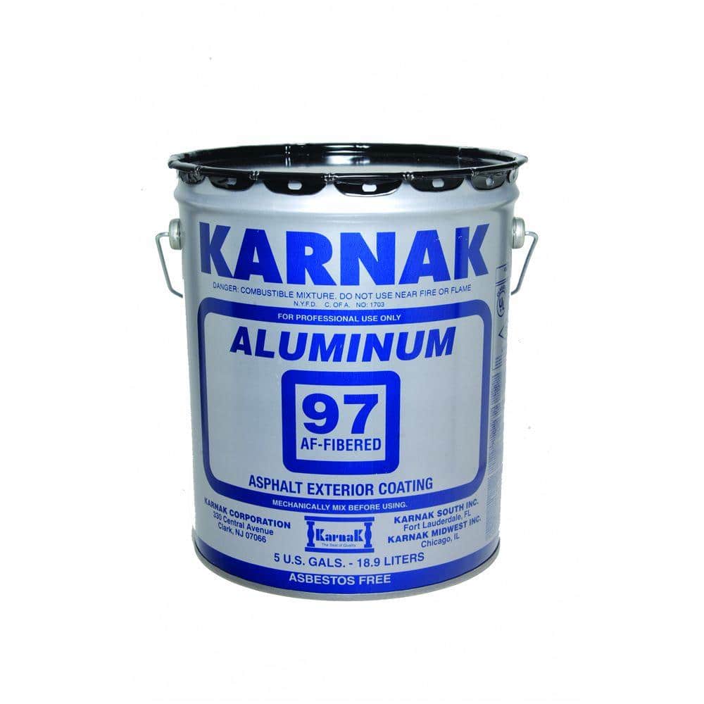 karnak 97 fibered aluminum roof coating