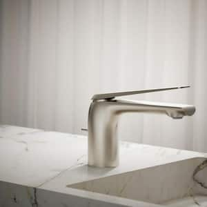 Avid Single-Handle Single Hole 1.2 GPM Bathroom Faucet in Vibrant Brushed Nickel