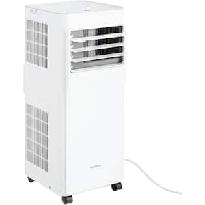 8,500 BTU ASHRAE/5,000 BTU DOE 115V Portable Air Conditioner with Dehumidifier in White