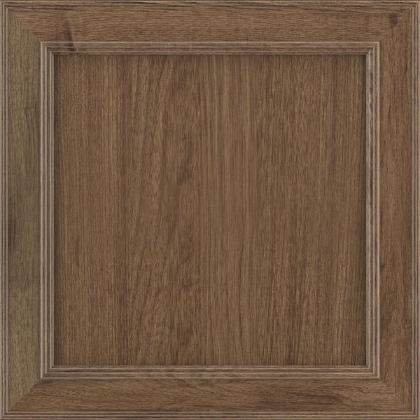 American Woodmark Brookland 11 9/16 in. W x 3/4 in. D x 11 1/2 in. H in Cherry Clove Cabinet Door Sample