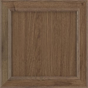 Brookland 11 9/16 in. W x 3/4 in. D x 11 1/2 in. H in Cherry Clove Cabinet Door Sample