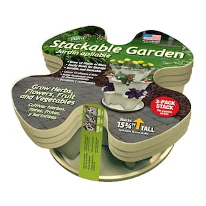 Plastic Stackable Garden Planter
