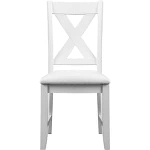 Kendal White Faux Leather Dining Chair Set of 2