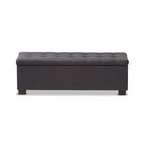 Roanoke Dark Gray Bench