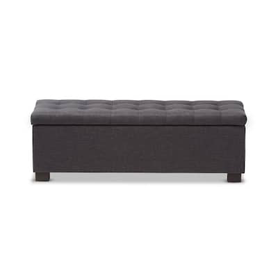 Roanoke Dark Gray Bench