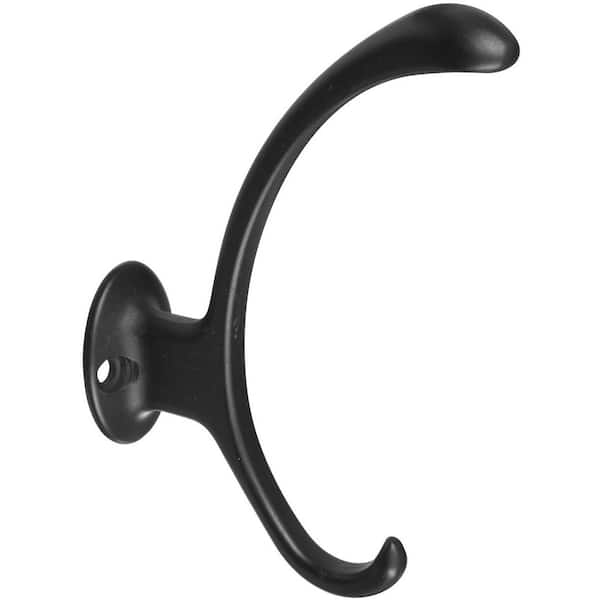 Stanley-National Hardware 5 in. Garment Hook in Oil-Rubbed Bronze
