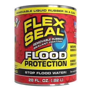 Flex Seal Flood Protection Liquid Rubber Sealant Coating 28 oz. (Yellow)