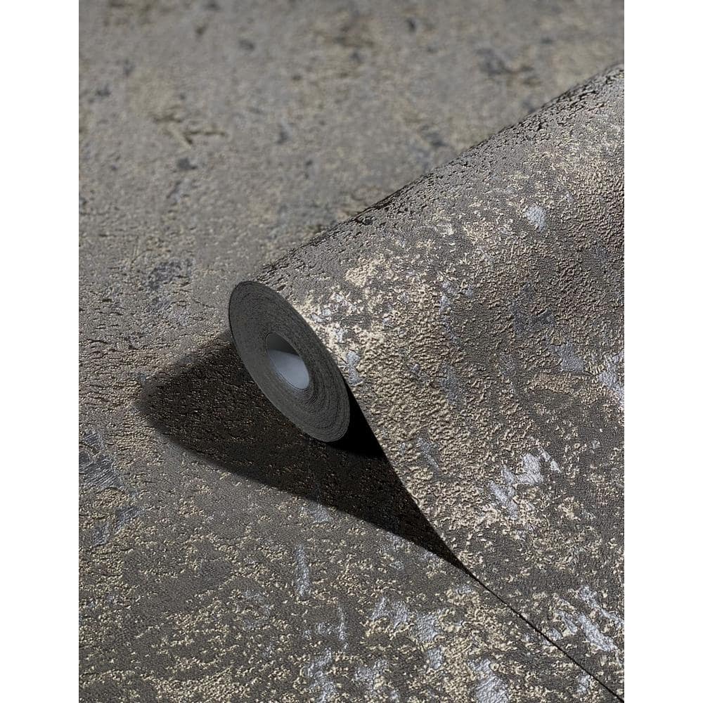 Marburg Gold Brown Concrete NonWoven Removable Wallpaper Roll 31646