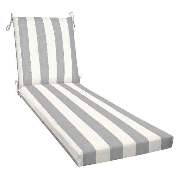 Cabana stripe chaise lounge cushion sale